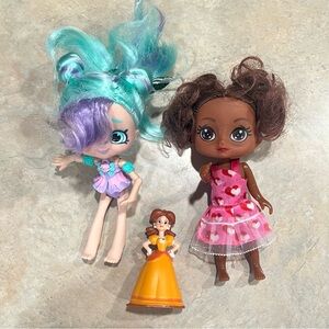 Set Of 3 Shopkins Peppa
Mint Nintendo 2007 Princess Daisy Mini Sparkle Doll